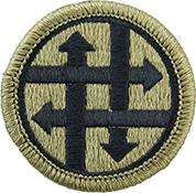 4th Sustainment Command OCP Scorpion Shoulder Patch With Velcro